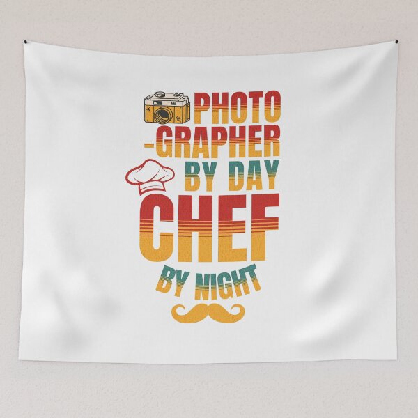 Item preview, Photographer By Day Chef By Night For Photographers designed and sold by NiceTees2021.