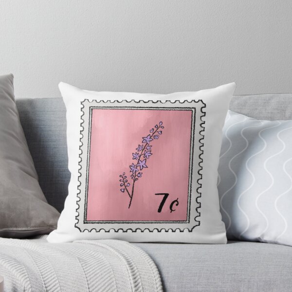 Item preview, July Birth Flower Larkspur Stamp designed and sold by Zephyr-Studio.