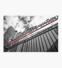 Anfield - The Shankly Gates Photographic Print