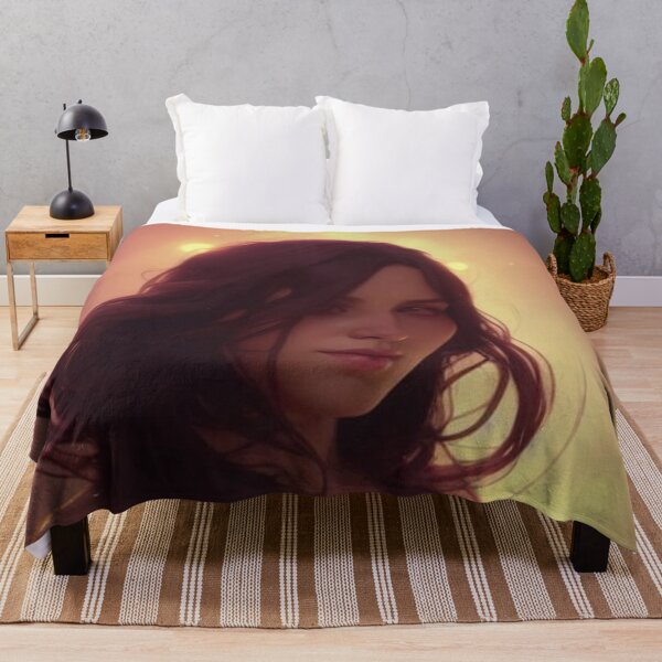 Item preview, Hazy portrait of brunette woman designed and sold by katiebca2.