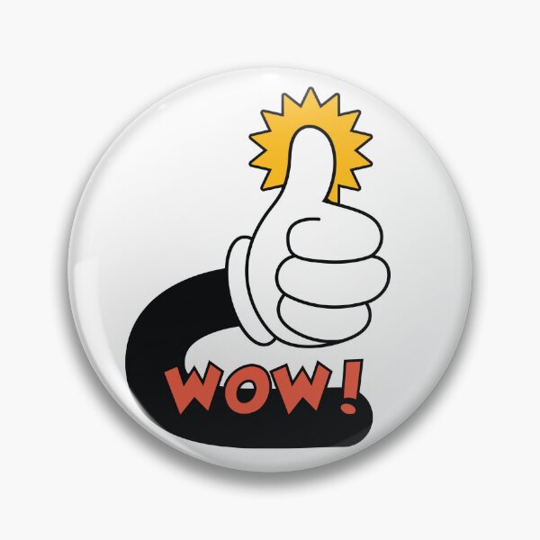 Item preview, Wow! Thumb's Up! designed and sold by PrintPortal.