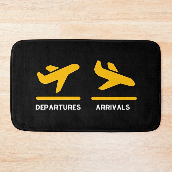 Item preview, Departures Arrivals Aviation Design Airport designed and sold by VELATA.