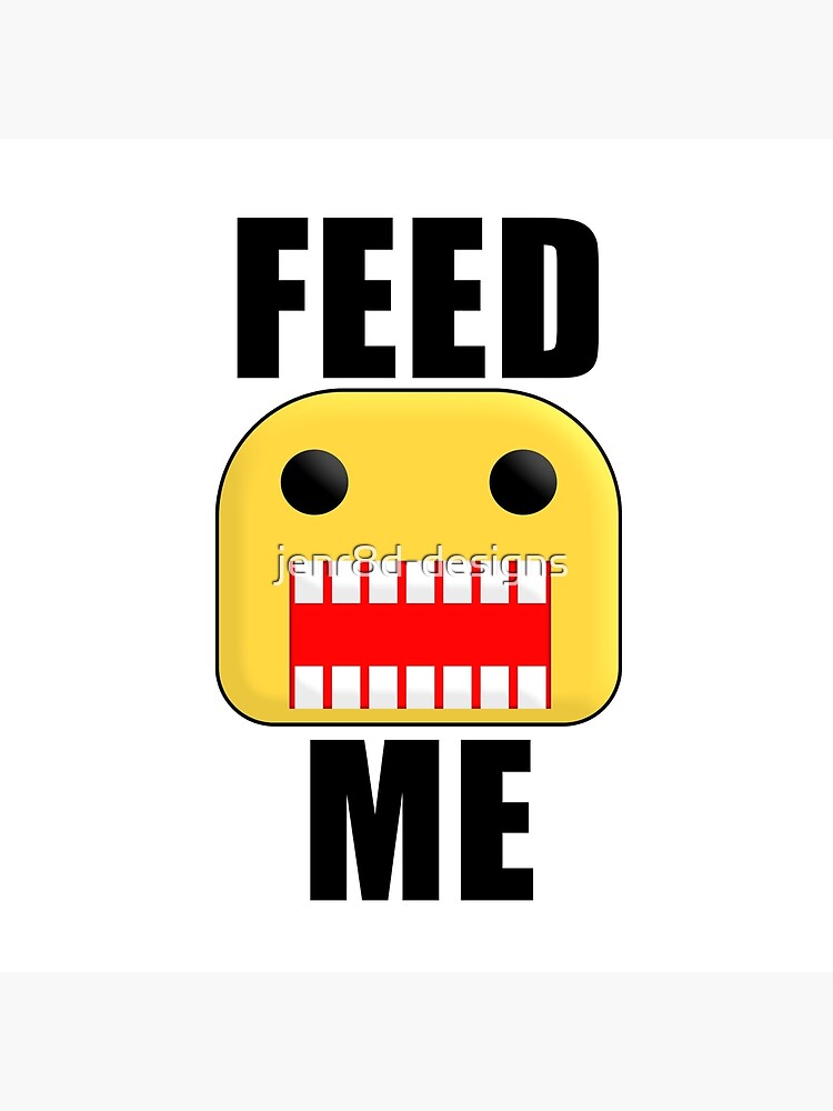 Roblox Feed Me Giant Noob Tote Bag By Jenr8d Designs Redbubble - strong 2006 roblox noob roblox