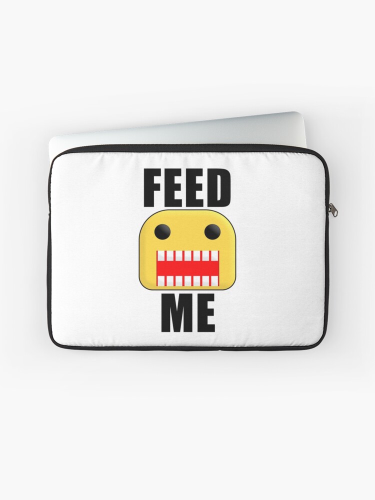 Roblox Feed Me Giant Noob Laptop Sleeve By Jenr8d Designs Redbubble - roblox noob laptop sleeve