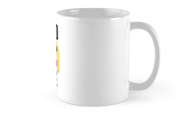 Roblox noob travel mugs redbubble