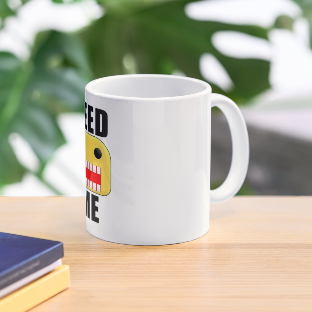 Roblox Feed Me Giant Noob Mug By Jenr8d Designs Redbubble - roblox feed me giant noob classic t shirt