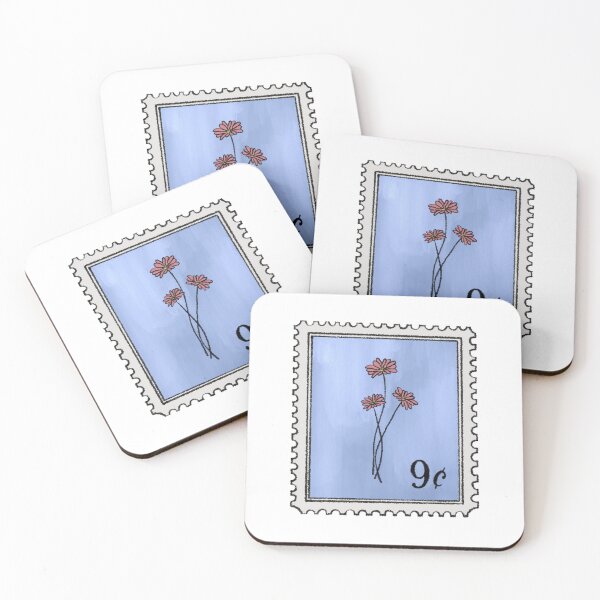 Item preview, September Birth Flower Aster Stamp designed and sold by Zephyr-Studio.