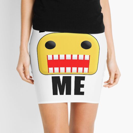 Roblox Mini Skirts Redbubble - dont get eaten by giant noob free admin house roblox