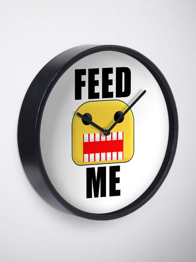 Roblox Feed Me Giant Noob Clock By Jenr8d Designs Redbubble - roblox feed me giant noob canvas print by jenr8d designs redbubble