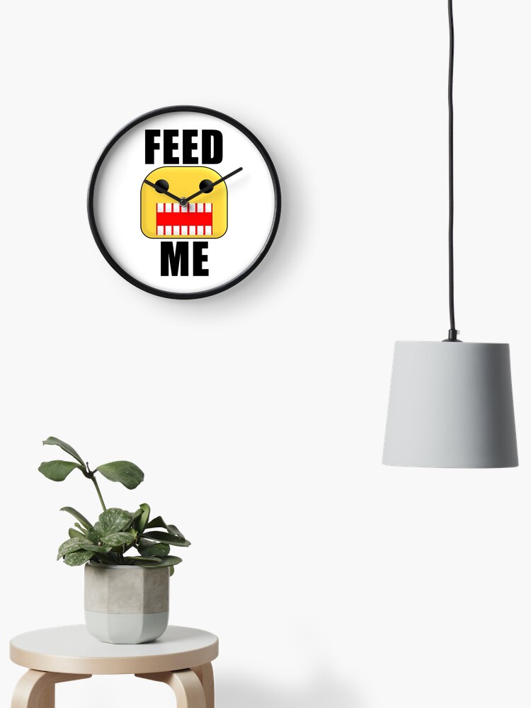 Roblox Feed Me Giant Noob Clock By Jenr8d Designs Redbubble - roblox feed me giant noob bath mat by jenr8d designs redbubble