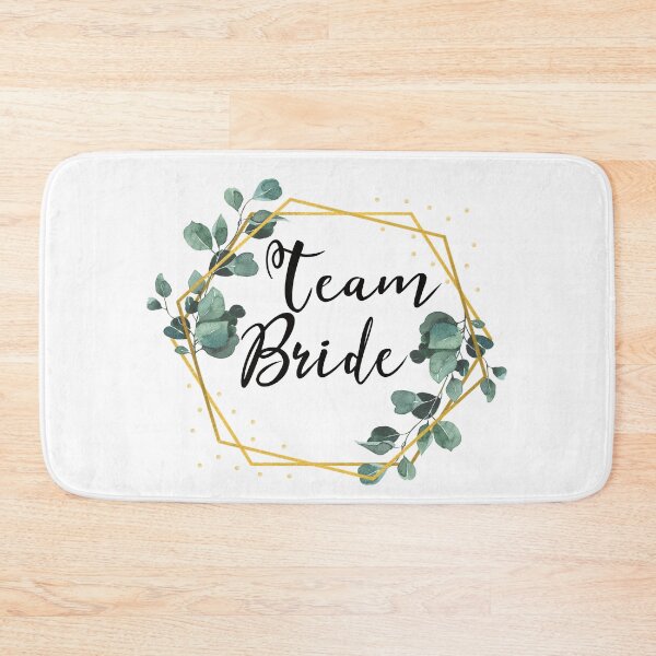 Item preview, Team Bride in eucalyptus frame designed and sold by EbnerPrints.