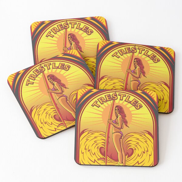 Item preview, SURFING TRESTLES CALIFORNIA designed and sold by Larry Butterworth.