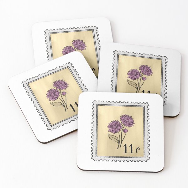 Item preview, November Birth Flower Chrysanthemum Stamp designed and sold by Zephyr-Studio.