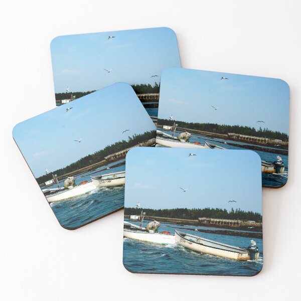 Item preview, Old Salts Fishing With Seagulls Photograph Design Print - Art designed and sold by jolabrese.