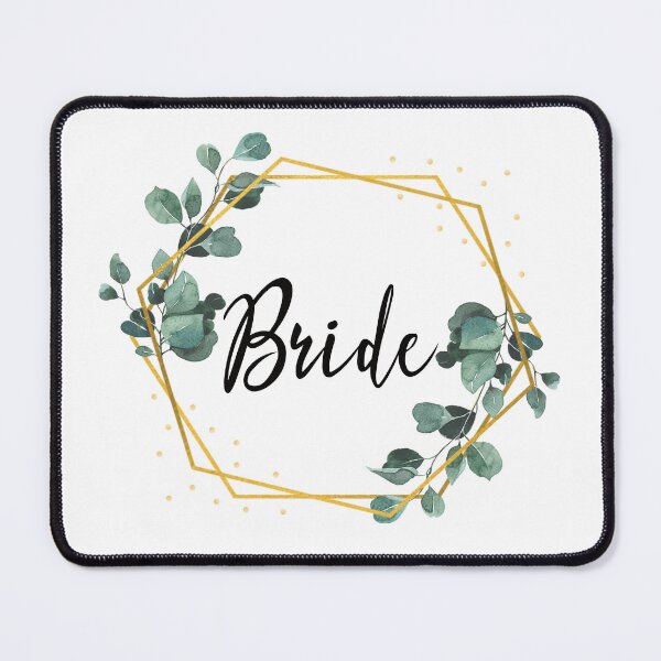 Item preview, Bride in eucalyptus frame Bachelorette designed and sold by EbnerPrints.