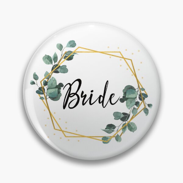 Item preview, Bride in eucalyptus frame Bachelorette designed and sold by EbnerPrints.