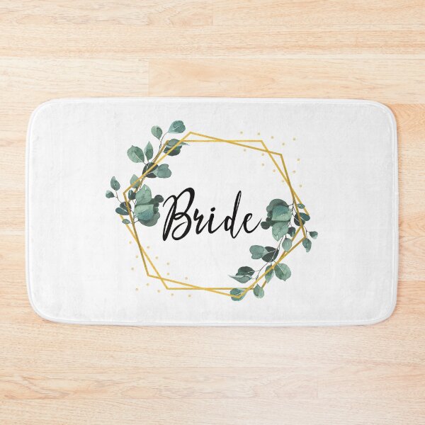 Item preview, Bride in eucalyptus frame Bachelorette designed and sold by EbnerPrints.