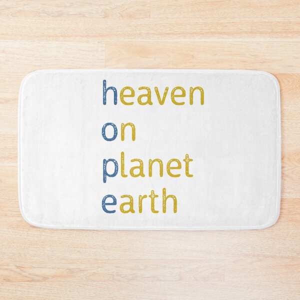 Item preview, Heaven on Planet Earth, Minimalist Christian design designed and sold by BringingHOPE.