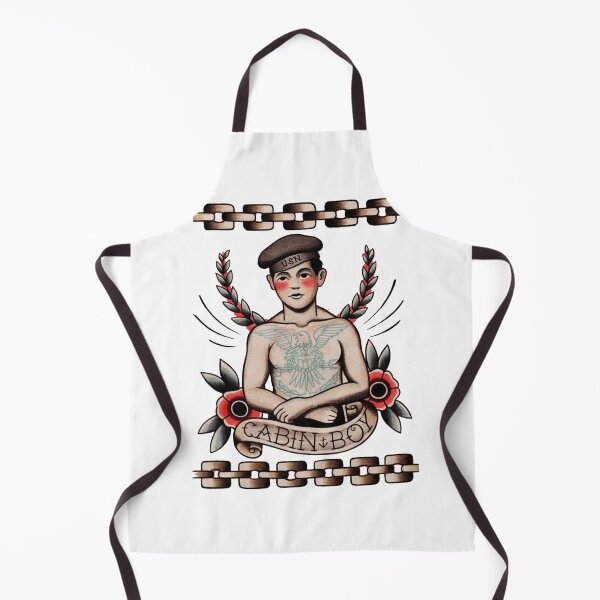 Item preview, Traditional Fighter Cabin Boy Tattoo designed and sold by Cesar Caligula.