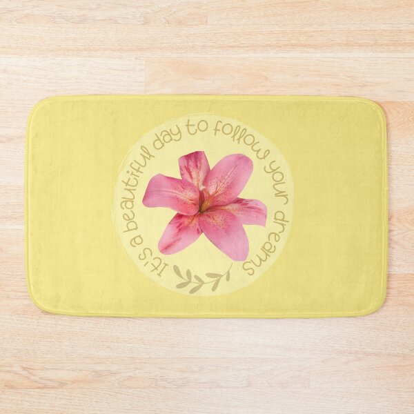 Item preview, Flower motivation (Pink and Yellow) designed and sold by musicora.
