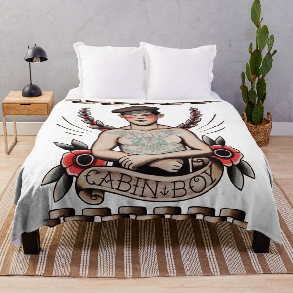 Item preview, Traditional Fighter Cabin Boy Tattoo designed and sold by Cesar Caligula.