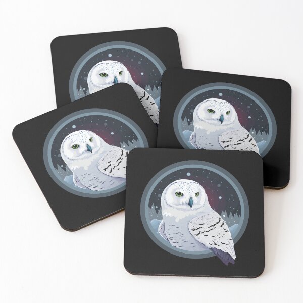 Item preview, Winter Nights Snowy Owl designed and sold by vectrus.