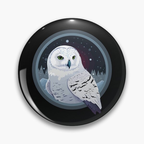Item preview, Winter Nights Snowy Owl designed and sold by vectrus.