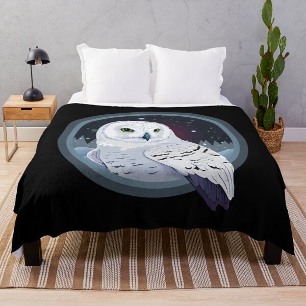 Item preview, Winter Nights Snowy Owl designed and sold by vectrus.