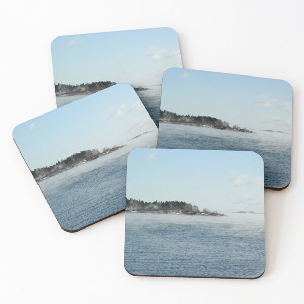 Item preview, Fog Island Bay of Fundy Photograph Design Print - Art designed and sold by jolabrese.