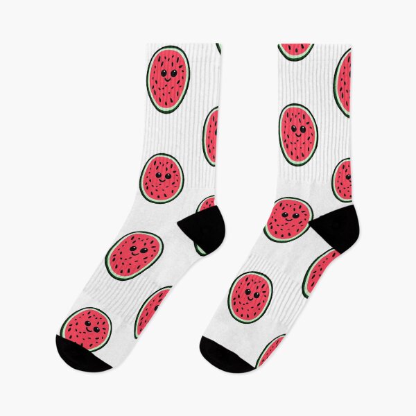 Item preview, Happy Smiling Watermelon Design designed and sold by StickerBird.
