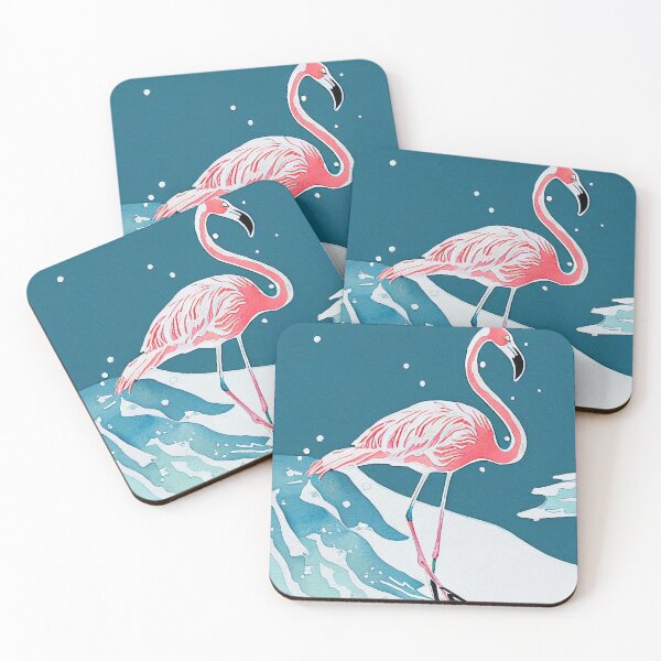 Item preview, Winter Flamingo designed and sold by Robin Morgan.