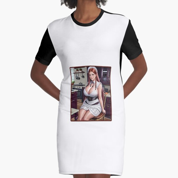 Anime girl underwear | Graphic T-Shirt Dress