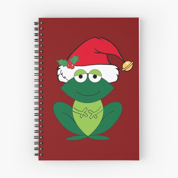 Item preview, Cute Christmas Frog in Santa Hat designed and sold by Epic Love Designs.