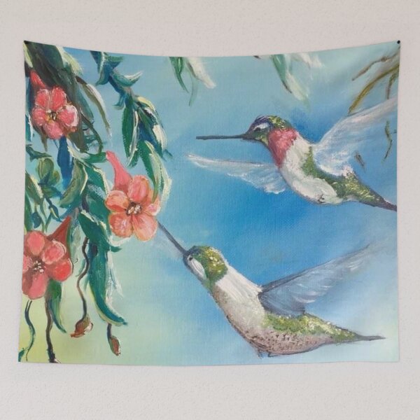 Item preview, Humming Bird Love designed and sold by Sally peckham.