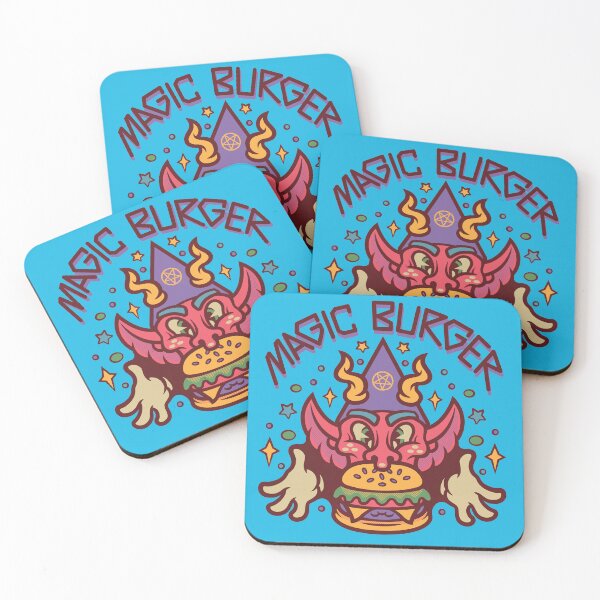 Item preview, Magic burger designed and sold by BeataObscura.
