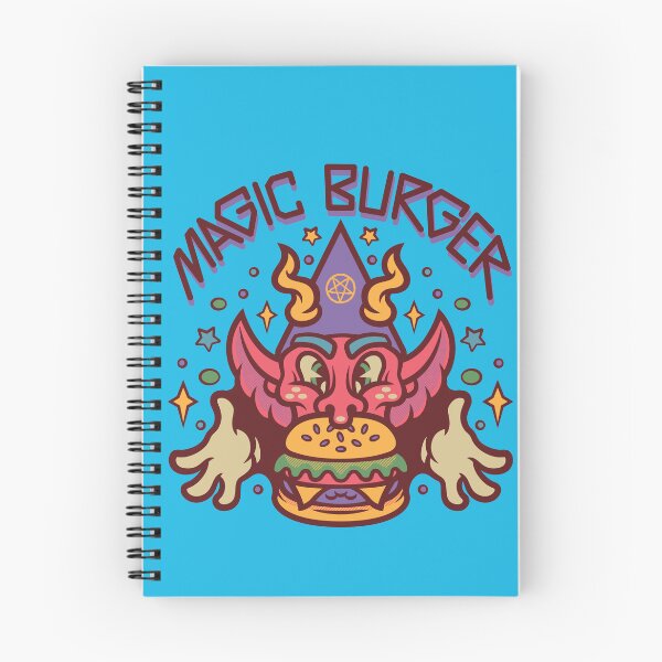 Item preview, Magic burger designed and sold by BeataObscura.