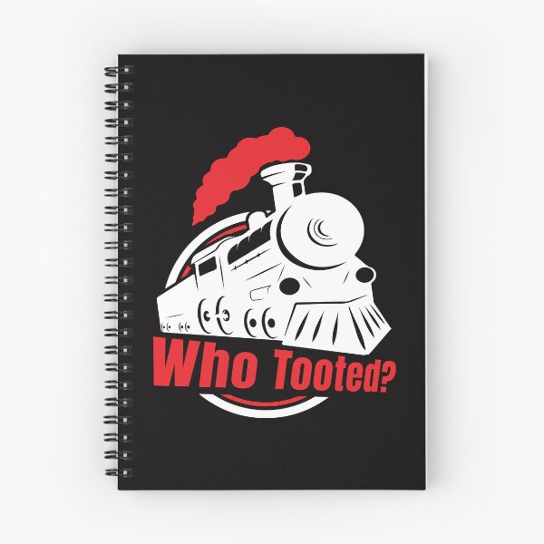 Item preview, Who Tooted Funny Train Lovers & Railroad designed and sold by knapst.