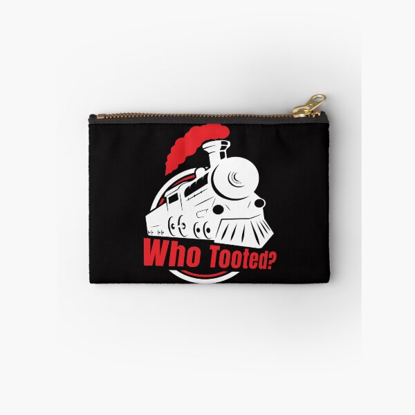 Item preview, Who Tooted Funny Train Lovers & Railroad designed and sold by knapst.