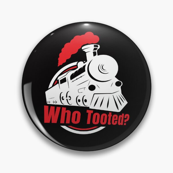 Item preview, Who Tooted Funny Train Lovers & Railroad designed and sold by knapst.