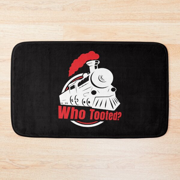 Item preview, Who Tooted Funny Train Lovers & Railroad designed and sold by knapst.