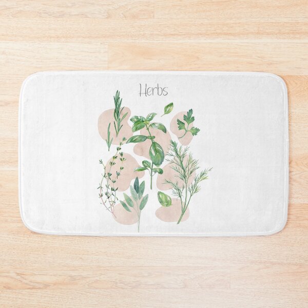 Item preview, Herbs Watercolor Painting designed and sold by priskamoon.