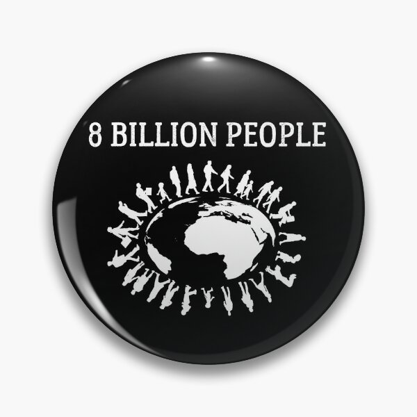 Item preview, 8 billion people - world population designed and sold by Raiko-art.