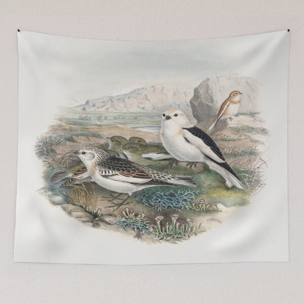 Item preview, White Sea Birds Nesting designed and sold by tomorrowsart.