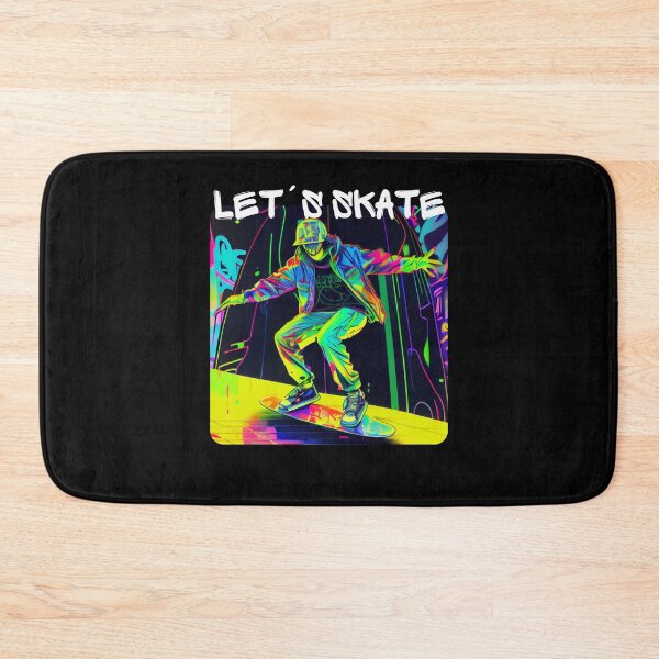 Item preview, Lets Skate - Cool skater on the street - Graffiti Style 4 designed and sold by PD-Store.
