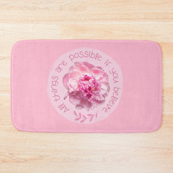 Item preview, Flower motivation (Pink) designed and sold by musicora.