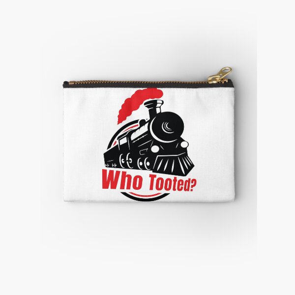 Item preview, Who Tooted Funny Black Train Lovers & Railroad designed and sold by knapst.