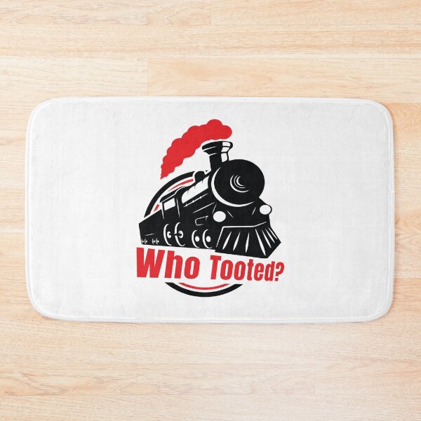 Item preview, Who Tooted Funny Black Train Lovers & Railroad designed and sold by knapst.