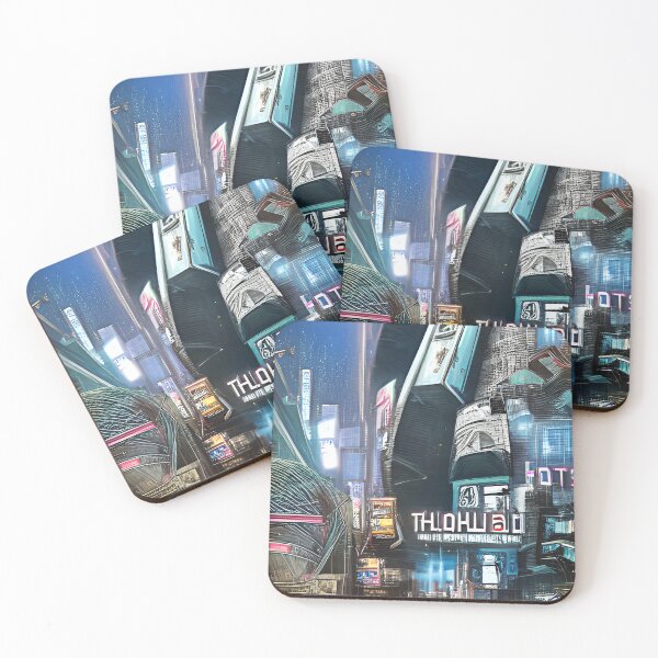Item preview, Dystopian Future City designed and sold by the-alfiere.