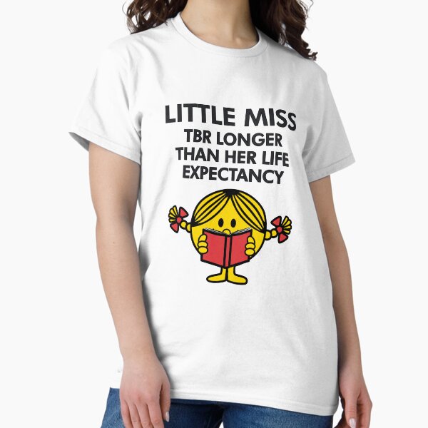 Artikel-Vorschau von little miss tbr länger als ihre Lebenserwartung, designt und verkauft von indiebookster.