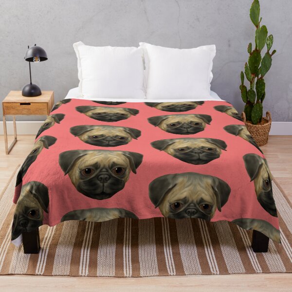 Item preview, Cute Pug Face, Design 7: 'Mopey Dopey' designed and sold by snuurg.